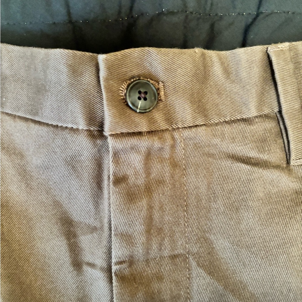 Muji Men's Pants stretch Chino large 30 inch - Picture 3 of 9